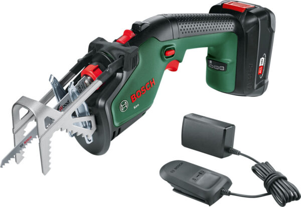 Bosch Keo 18 akuga oksasaag, 2,0 Ah aku kaasas