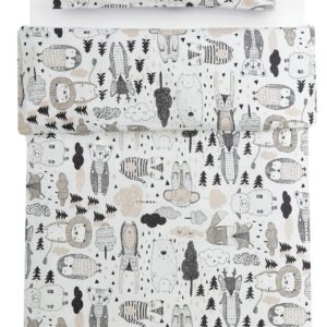 Familon Kaverit Organic -lasten pussilakanasetti, kaakao