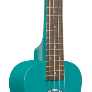 Kala Ukadelic Lochness sopranukulele, sinakasroheline