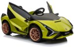 Lamborghini Sian 12V laste elektriauto, roheline