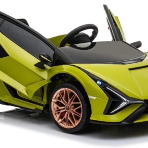 Lamborghini Sian 12V laste elektriauto, roheline