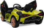 Lamborghini Sian 12V laste elektriauto, roheline - Pilt 3
