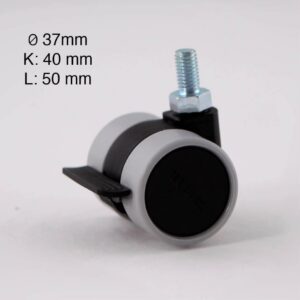 Elfen Ergodesk Wheels - piduritega rattad Ergodesk Pro raamidele