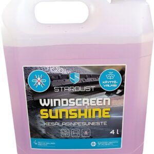 Stardust Sunshine - kasutusvalmis suvine aknapesuvahend, 4 liitrit