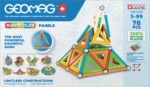 Geomag Super värviline magnetiline ehituskomplekt, 78 osa