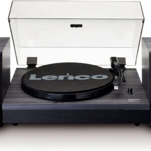 Lenco LS-300 plaadimängija ja kõlarid, must