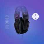 Logitech G335 mängukõrvaklapid, must - Pilt 3