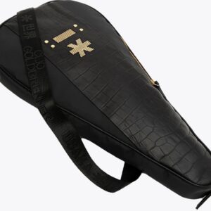 Osaka X Clio Goldbrenner padelkott, must/kuldne