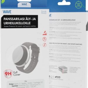 Wave Full Cover karastatud klaas, 39 mm