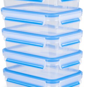 Tefal MasterSeal MealPrep hoiukastide komplekt, 5 x 0,8 L