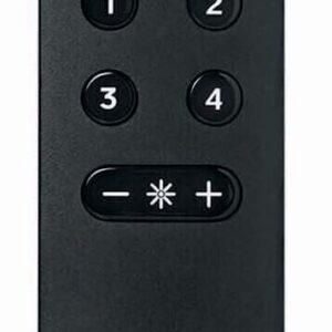 WiZmote juhtmevaba kaugjuhtimispult, must