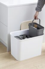 SmartStore'i sorteerimiskomplekt vineerist kaanega, 76 l, valge - Pilt 4