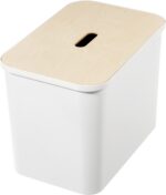 SmartStore'i sorteerimiskomplekt vineerist kaanega, 76 l, valge - Pilt 2