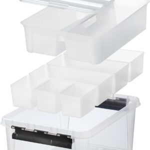 SmartStore Classic 14 L -säilytyslaatikko kannella + 7 sisäosaa