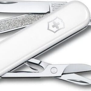 Victorinox Classic SD Falling Snow multitööriist, valge