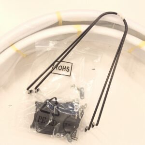 GZR Pedelec Plus 2022 porilauad, must, paar, varuosa