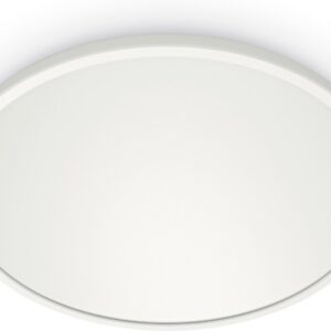 WiZ SuperSlim laelamp, ümmargune, valge, 16 W, reguleeritava valgega, Wi-Fi