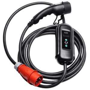 eLOAD EV laadija, 11 kW, 8-16 A, 3-faasiline, CEE-Type2, 5 m