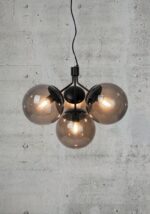 Nordlux Ivona rippvalgusti, 4-osaline, E27, must - Pilt 3