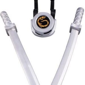 LEGO Ninjago mõõgakomplekt seljakinnitusega, hõbedane