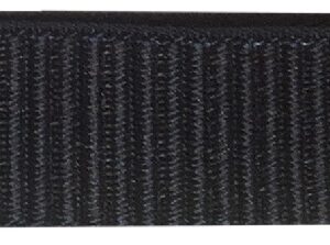 Laineline nailonrihm, 20 mm nutikellade ja spordikellade jaoks, must