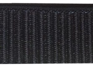 Laineline nailonrihm, 22 mm nutikellade ja spordikellade jaoks, must