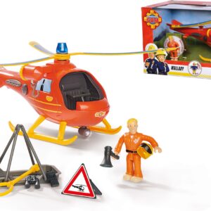 Tuletõrjuja Sami Wallaby helikopter ja figuur