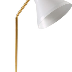 Innolux Carin laualamp, E27, valge/messing