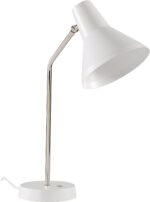 Innolux Carin laualamp, E27, valge/kroom