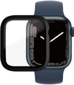 PanzerGlass täiskorpusega - Apple Watch 7/8 karastatud klaasist, 45 mm, must - Pilt 3