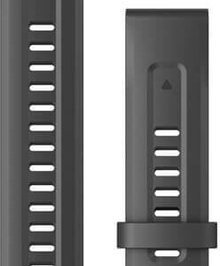 Garmin QuickFit 20 silikoonrihm, grafiithall