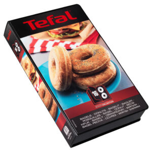 Tefal Snack Collection küpsetusplaadid: 16 bagelit