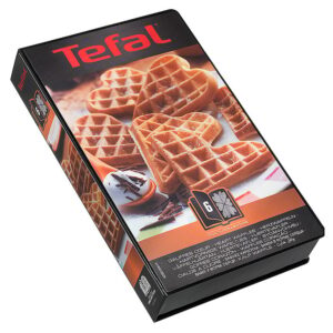 Tefal Snack Collection - Küpsetusplaadid: 6 südamekujulist vahvlit