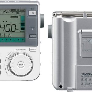 Sangean ATS-909 X2 -maailmanradio, valkoinen