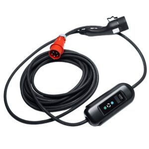 eLOAD+ elektriauto laadimiskaabel, 11 kW, 8-16 A, 3-faasiline, CEE-Type2, 10 m