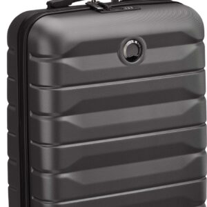 Delsey Air Armour Slim 55 cm kohver, must
