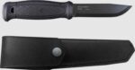 Mora Garberg Black Carbon Leather -puukko
