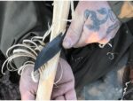 Mora Garberg Black Carbon Leather -puukko - Pilt 5