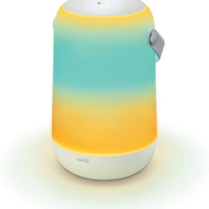 WiZ mobiilne kaasaskantav laetav nutikas laualamp, valge, WiFi