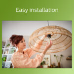 Philips Ultra Efficient LED-pirn, E27, 4000 K, 1095 lm, läbipaistev pind - Pilt 5