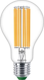 Philips Ultra Efficient LED-pirn, E27, 4000 K, 1095 lm, läbipaistev pind - Pilt 2