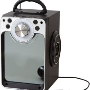 Tähekaraoke masin, must