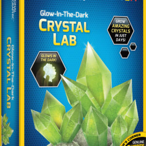 National Geographicu pimedas helendavate kristallide kasvatuskomplekt