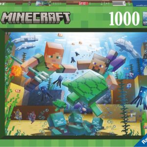 Minecrafti mosaiikpusle, 1000 tükki