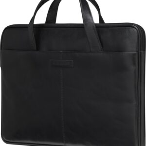 DBramante1928 Silkeborg Gen 2 nahkkott 15" sülearvutile, must