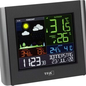 Soome termomeeter 8410 ilmajaam värvilise ekraani ja wifi ühendusega