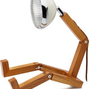 Mr. Wattson originaal laualamp, vintage valge