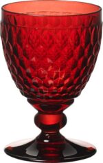 Villeroy & Boch Boston punase veini klaas, punane