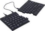 R-Go Split Break kaheosaline ergonoomiline klaviatuur, must - Pilt 3