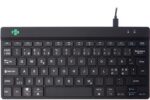 R-Go Compact Break ergonoomiline klaviatuur, juhtmega, must - Pilt 2